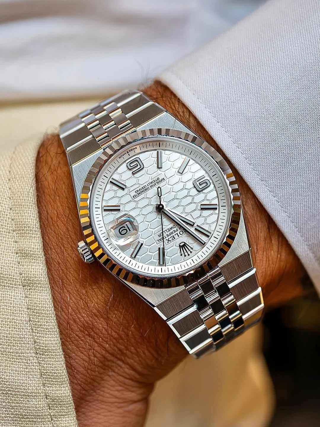 ROLEX LANDWELLER SILVER