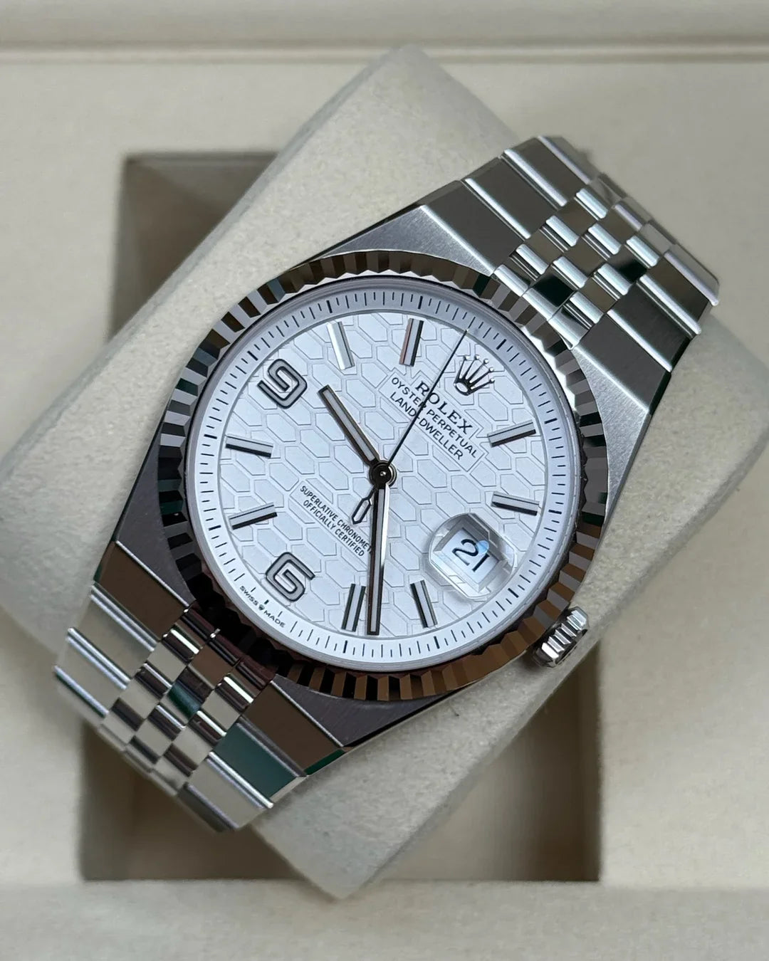 ROLEX LANDWELLER SILVER