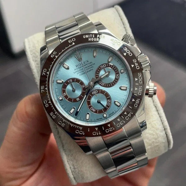 ROLEX DAYTONA ICE BLUE DAIL MS DHONI EDITION