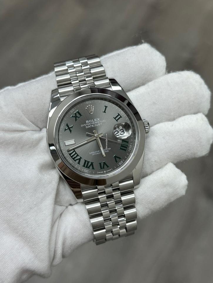 Rolex Datejust Silver Grey Dial Metal Virat Kohli