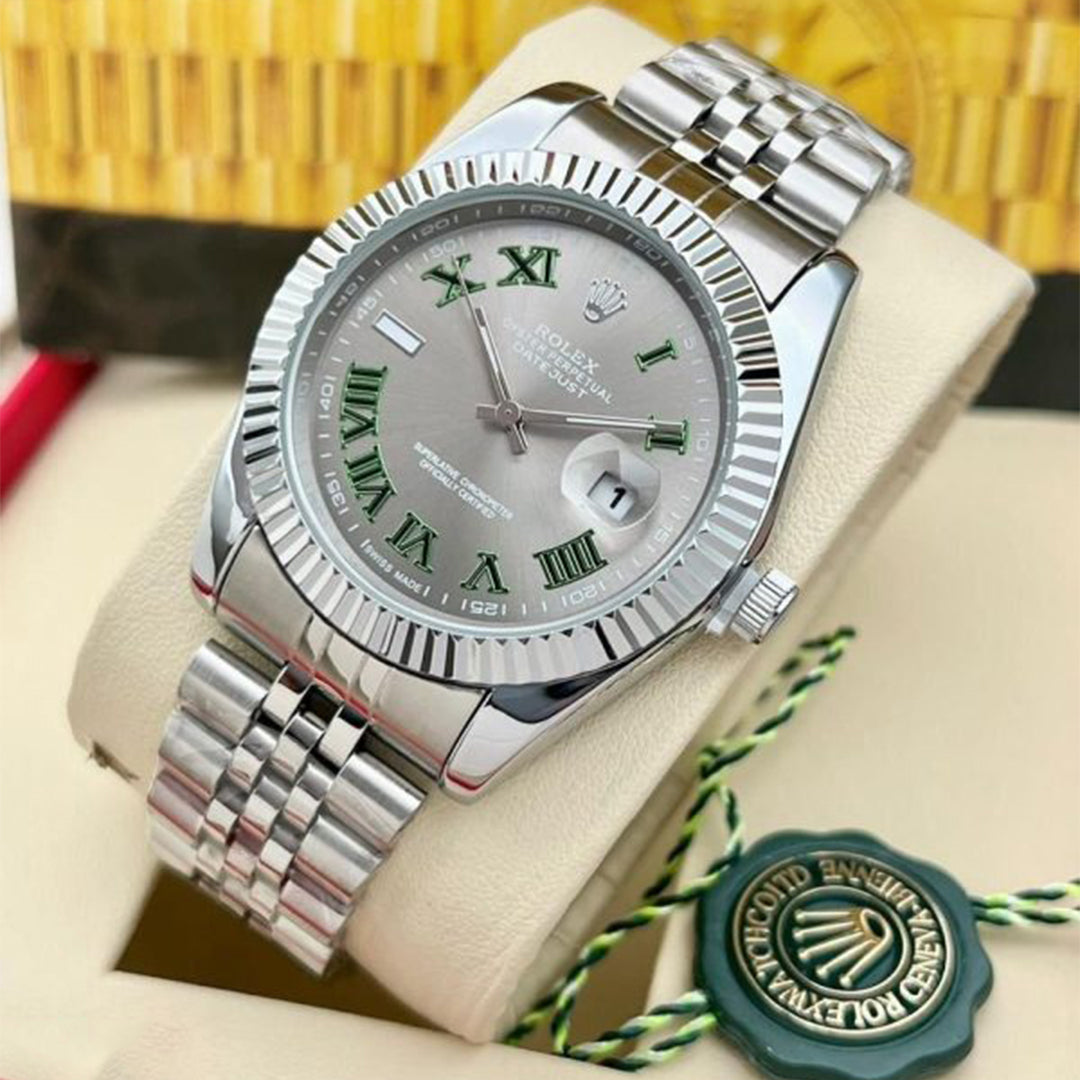 Rolex Datejust Silver Grey Dial Metal Virat Kohli