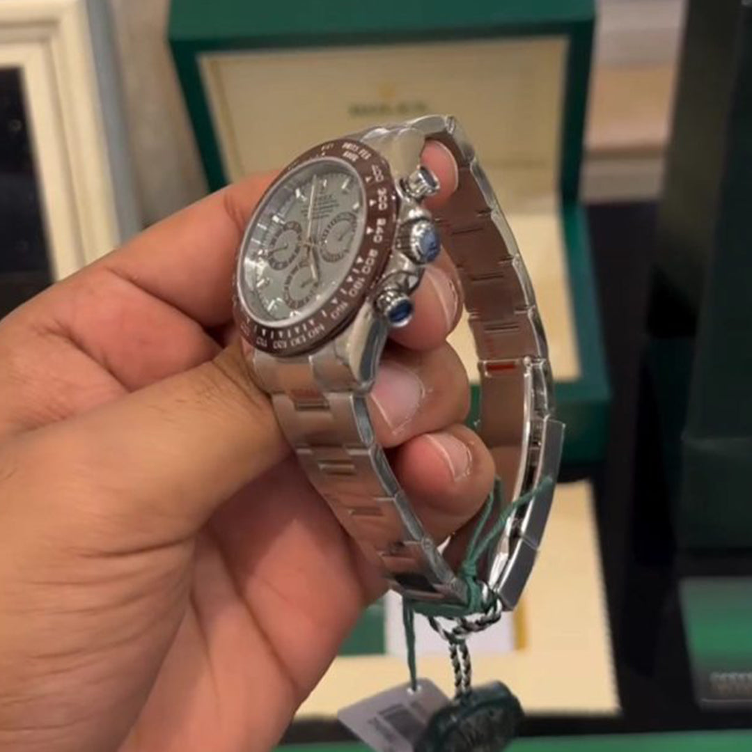 ROLEX DAYTONA ICE BLUE DAIL MS DHONI EDITION